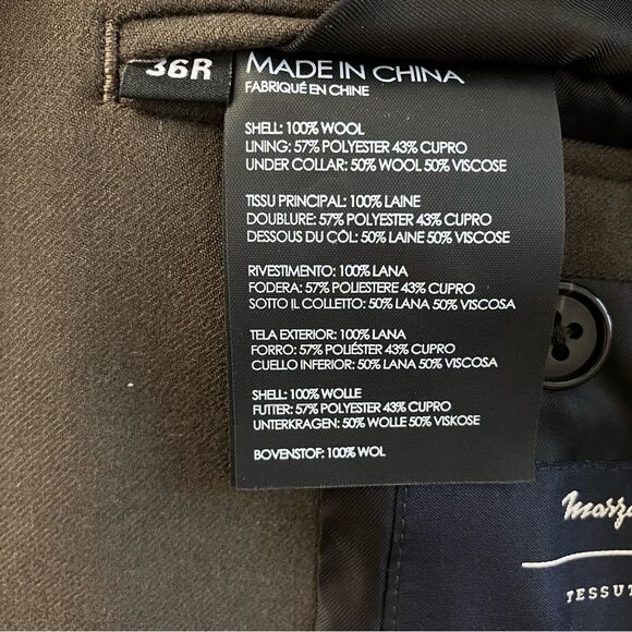 NWOT Club Monaco Wool Blazer* - Picture 8 of 13